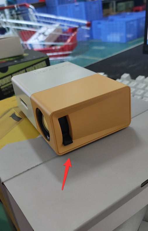 Mini Projector YG300 LED Portable Projector – HD 1080P Support Home Theater Cinema – Compatible with Laptop, Phone, & Gaming Consoles – Multimedia Pro Player