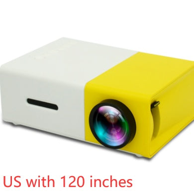 Mini Projector YG300 LED Portable Projector – HD 1080P Support Home Theater Cinema – Compatible with Laptop, Phone, & Gaming Consoles – Multimedia Pro Player