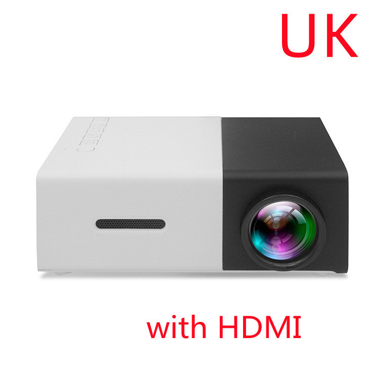 Mini Projector YG300 LED Portable Projector – HD 1080P Support Home Theater Cinema – Compatible with Laptop, Phone, & Gaming Consoles – Multimedia Pro Player
