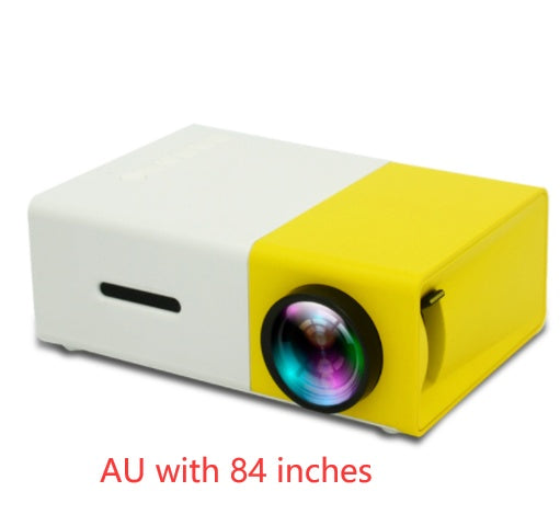 Mini Projector YG300 LED Portable Projector – HD 1080P Support Home Theater Cinema – Compatible with Laptop, Phone, & Gaming Consoles – Multimedia Pro Player