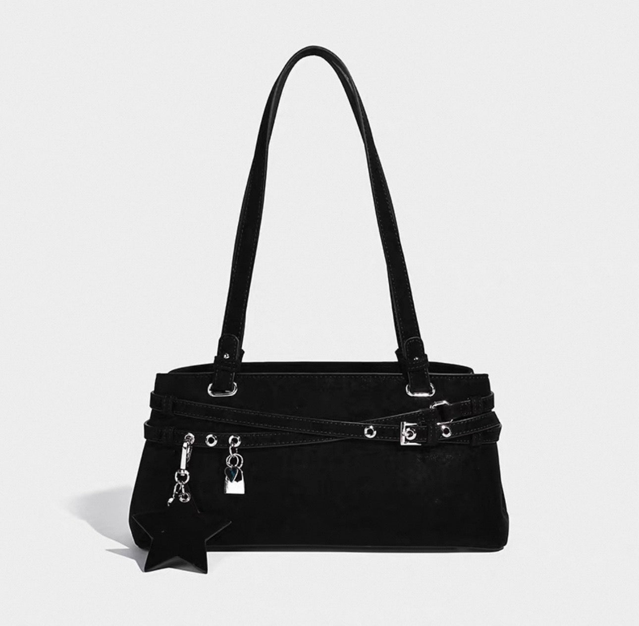 "DAOR Niche Premium Underarm Baguette Bag Women 2026 Fall/Winter New Versatile Genuine Leather Top-Handle Shoulder Crossbody Bag"