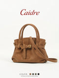Retro Niche Handbag Small Tote Bag for Women 2026 New Suede Small Tote Bag Simple Shoulder Crossbody give me a good title