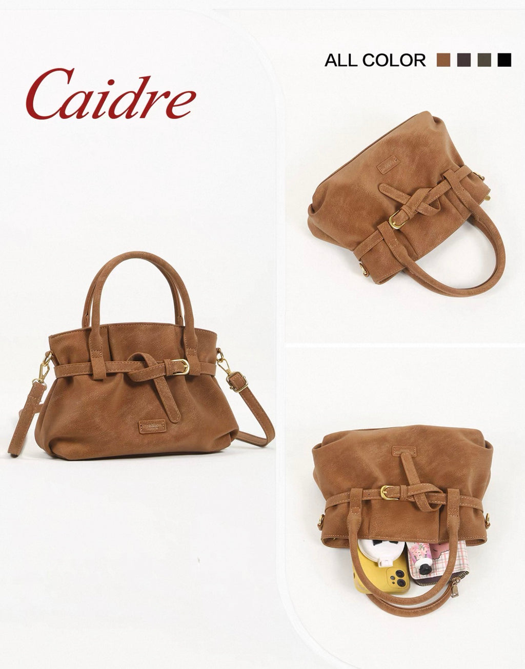 Retro Niche Handbag Small Tote Bag for Women 2026 New Suede Small Tote Bag Simple Shoulder Crossbody give me a good title