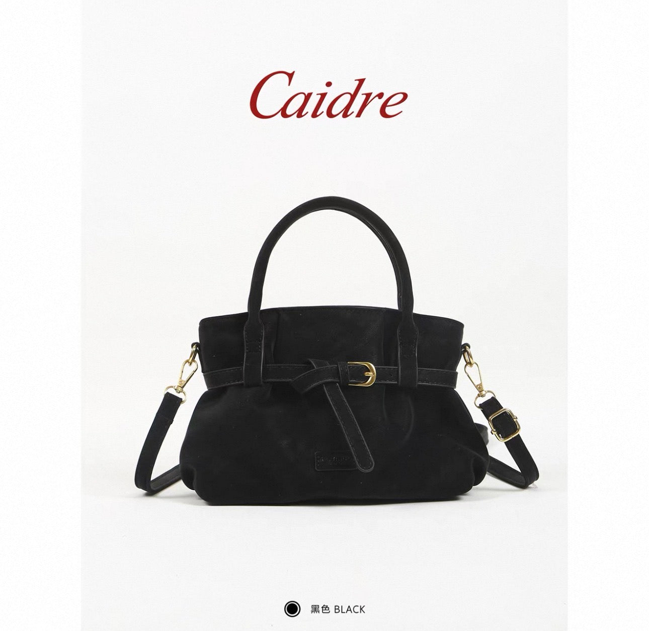 Retro Niche Handbag Small Tote Bag for Women 2026 New Suede Small Tote Bag Simple Shoulder Crossbody give me a good title