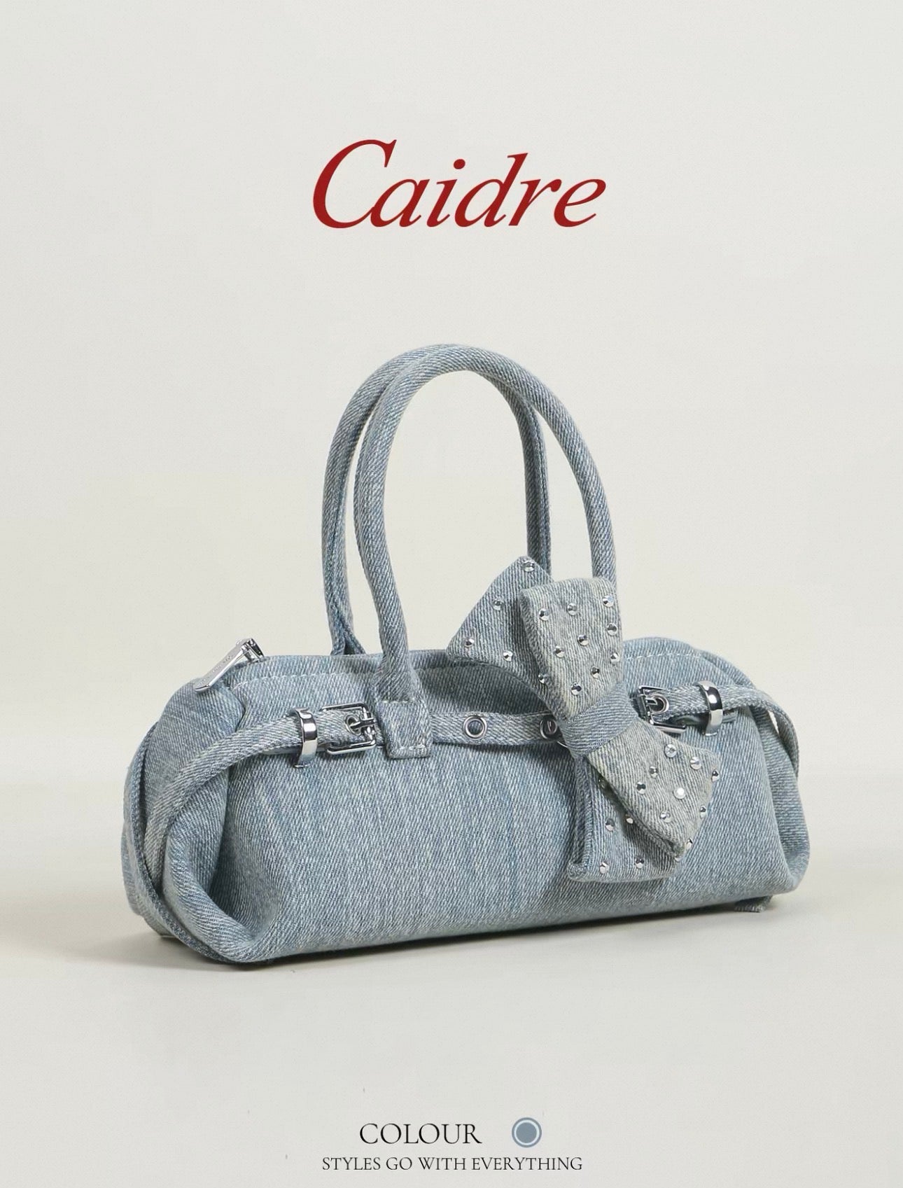 2026 Summer Denim Baguette Bag | High-End Commuter Handbag & Crossbody