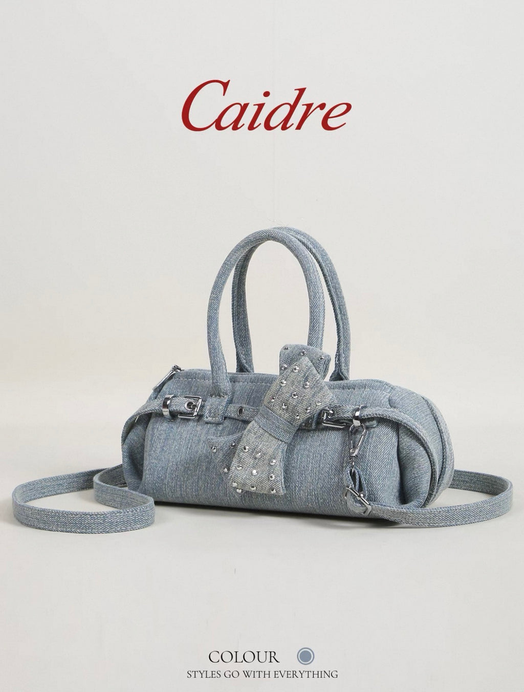 2026 Summer Denim Baguette Bag | High-End Commuter Handbag & Crossbody