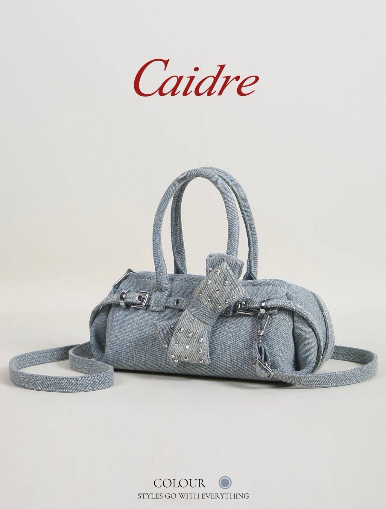 2026 Summer Denim Baguette Bag | High-End Commuter Handbag & Crossbody