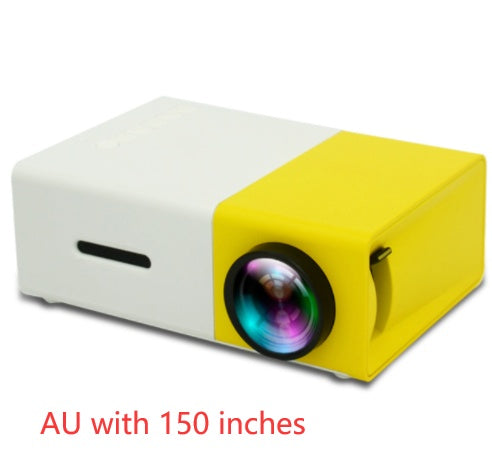 Mini Projector YG300 LED Portable Projector – HD 1080P Support Home Theater Cinema – Compatible with Laptop, Phone, & Gaming Consoles – Multimedia Pro Player
