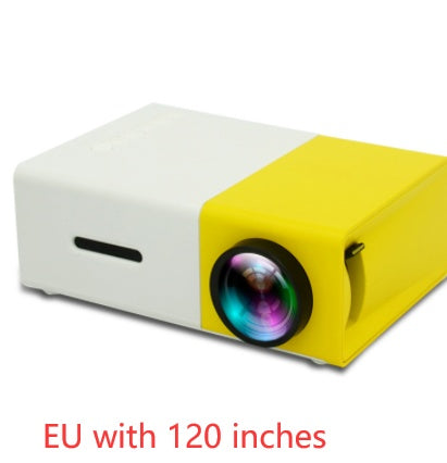 Mini Projector YG300 LED Portable Projector – HD 1080P Support Home Theater Cinema – Compatible with Laptop, Phone, & Gaming Consoles – Multimedia Pro Player