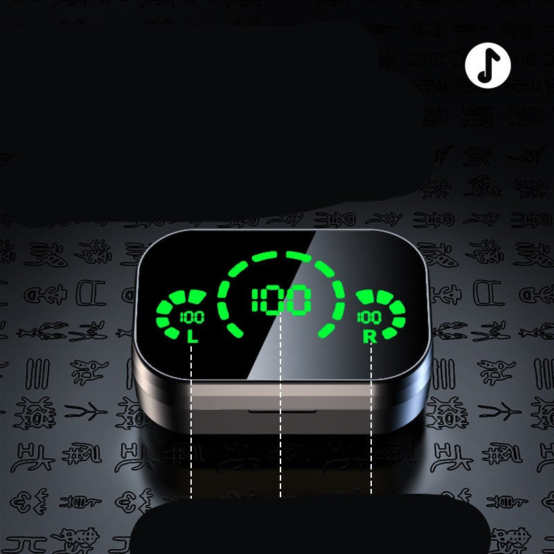 YD03 Smart TWS Earbuds – Crystal Clear Digital Display & LED Glow – Premium Wireless Sound