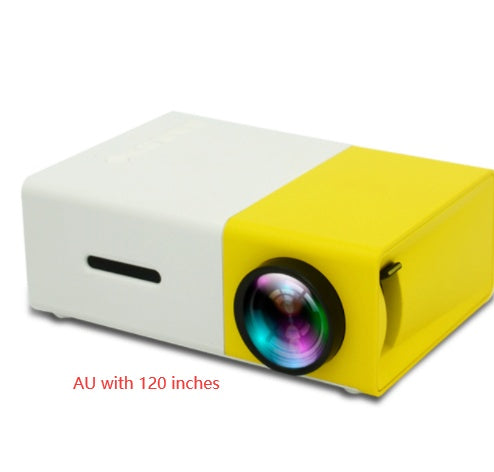 Mini Projector YG300 LED Portable Projector – HD 1080P Support Home Theater Cinema – Compatible with Laptop, Phone, & Gaming Consoles – Multimedia Pro Player